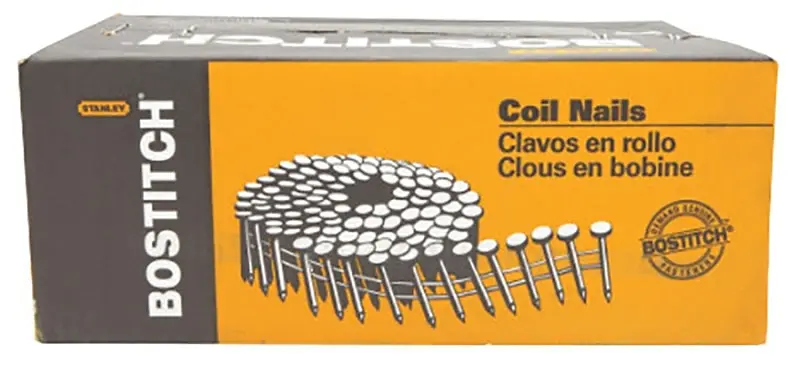 Bostitch Stainless Steel Ring Shank Siding Nails – 2 In, Wire Coil 1