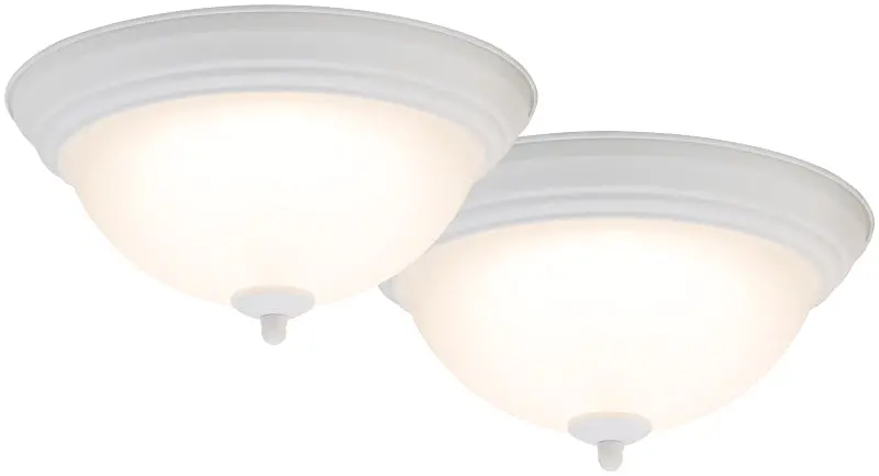 Boston Harbor 4200-Led Flush Mount Ceiling Light – 120V, 15W, 1100 Lumens, White Fixture 1
