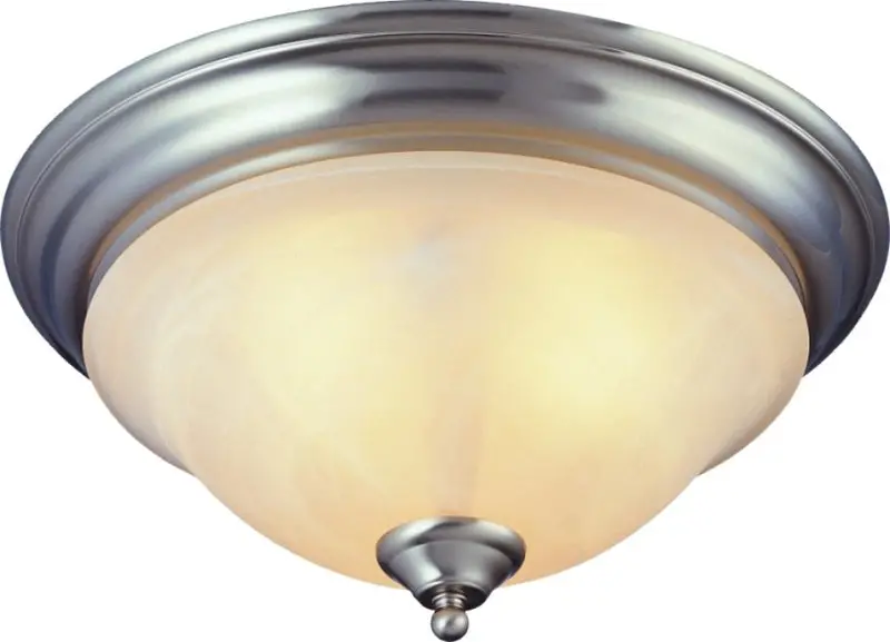 Boston Harbor Brt-Ate1013-Sc Three-Light Flush Mount Ceiling Fixture – 120V, Compatible With A19 Or Cfl Bulbs 1