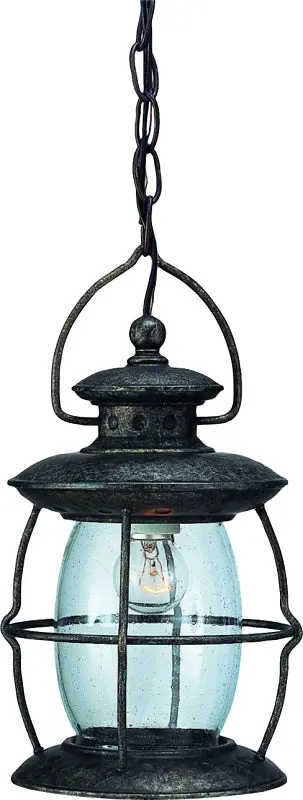Boston Harbor Brt-Cdc1701 Outdoor Pendant Lantern – Misty Pewter Steel Fixture, 120V, 60W 1