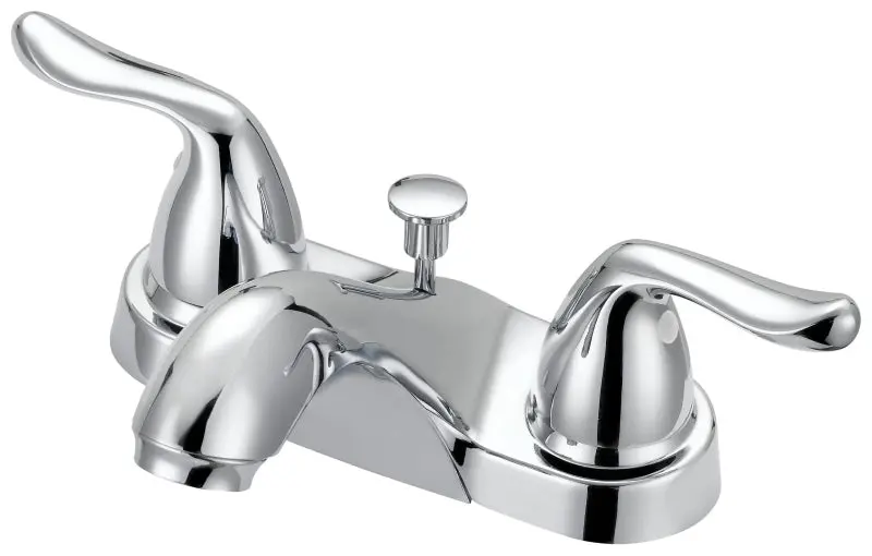 Boston Harbor F5121033Cp Chrome Two-Handle Lavatory Faucet – 3-Hole Mount, 1.2 Gpm Flow Rate 1