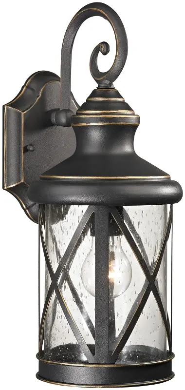 Boston Harbor Lt-H04 Outdoor Wall Lantern – Steel Fixture With A19/Cfl Compatibility, 120V 1