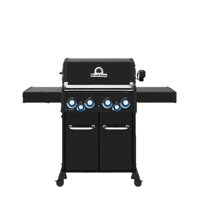 Broil King Baron 490 Pro Natural Gas Grill – 40,000 Btu, 4-Burner, 460 Sq In Cooking Space 1