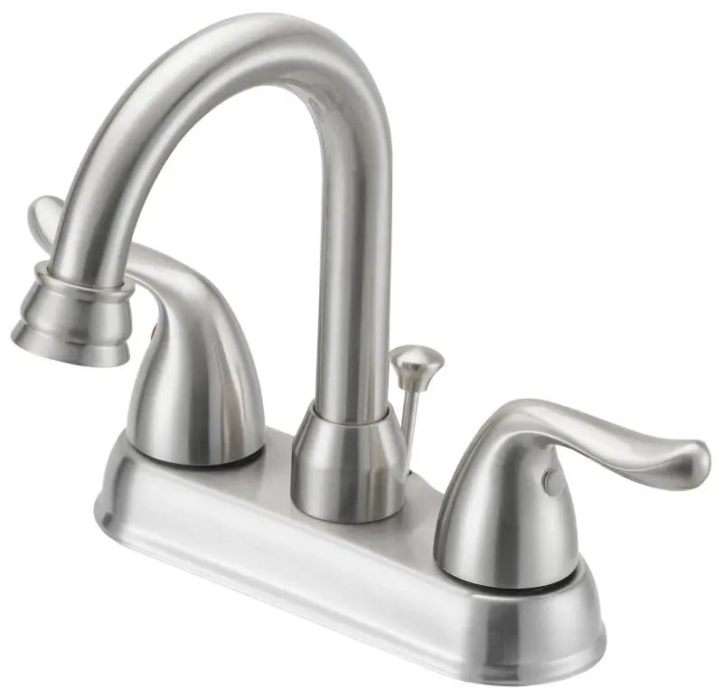Brushed Nickel Lavatory Faucet – 2-Handle, 3-Hole Mount, 1.2 Gpm Flow, Boston Harbor Tq-5111080Np 1