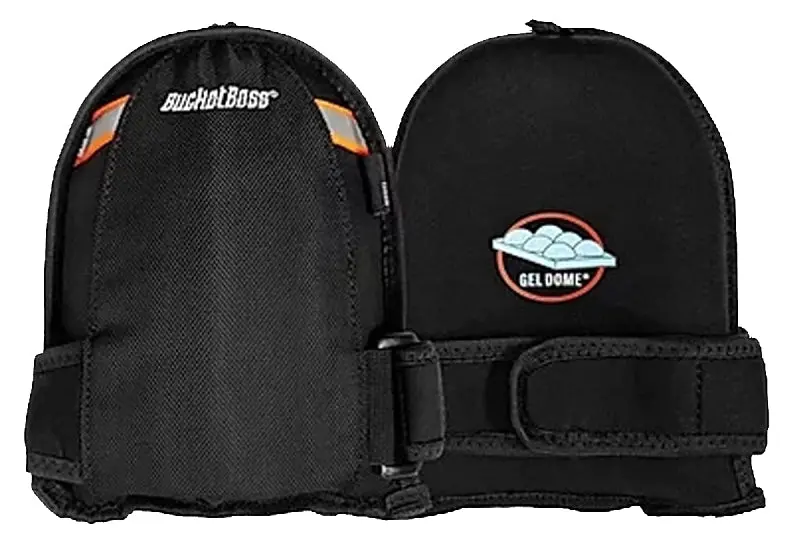 Bucket Boss Geldome Gx5 Knee Pads – 1680D Polyester Shell With Gel Cushioning And Hook-And-Loop Secure Fit 1