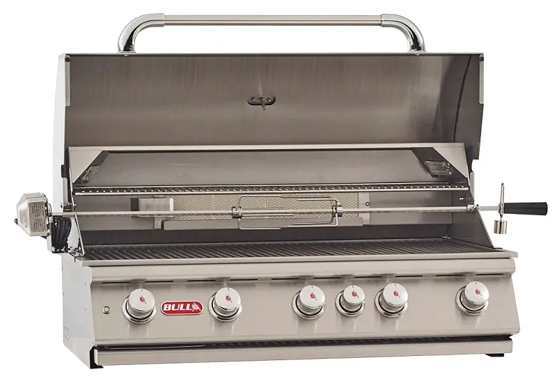 Bull Brahma 57569 Natural Gas Grill Head – 90,000 Btu, 5-Burner, 266 Sq-In Secondary Cooking Area 1