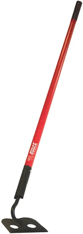 Bully Tools 92360 Mason’S Hoe – 4-1/4" X 6-1/2" Steel Blade, 57" Fiberglass Handle 1