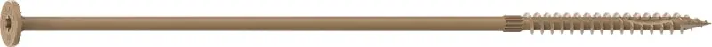 Camo 0360279 Structural Screws – 1/4" Thread Diameter, 10-Inch Length, Star Drive, Protech Ultra 4 Coating 1