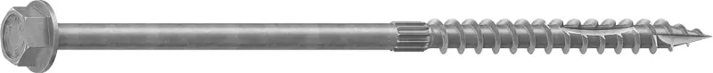 Camo 0368244 Structural Screw – 6-Inch, 1/4-Inch Diameter, Hot-Dip Galvanized Hex Head 1