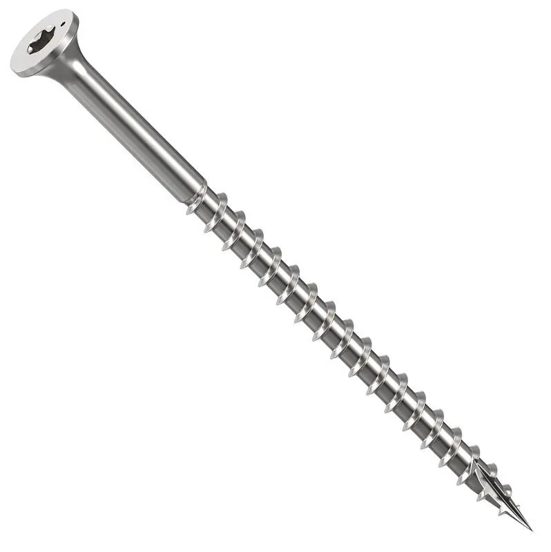 Camo 3-Inch Stainless Steel Deck Screws – #10 Thread, Star Drive, Bugle Head, 350-Pack 1