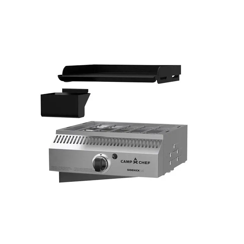 Camp Chef Pg14 Sidekick Pellet Grill Cooking System – Aluminum Build, Black Finish, Compatible With 14" Camp Chef Accessories 1