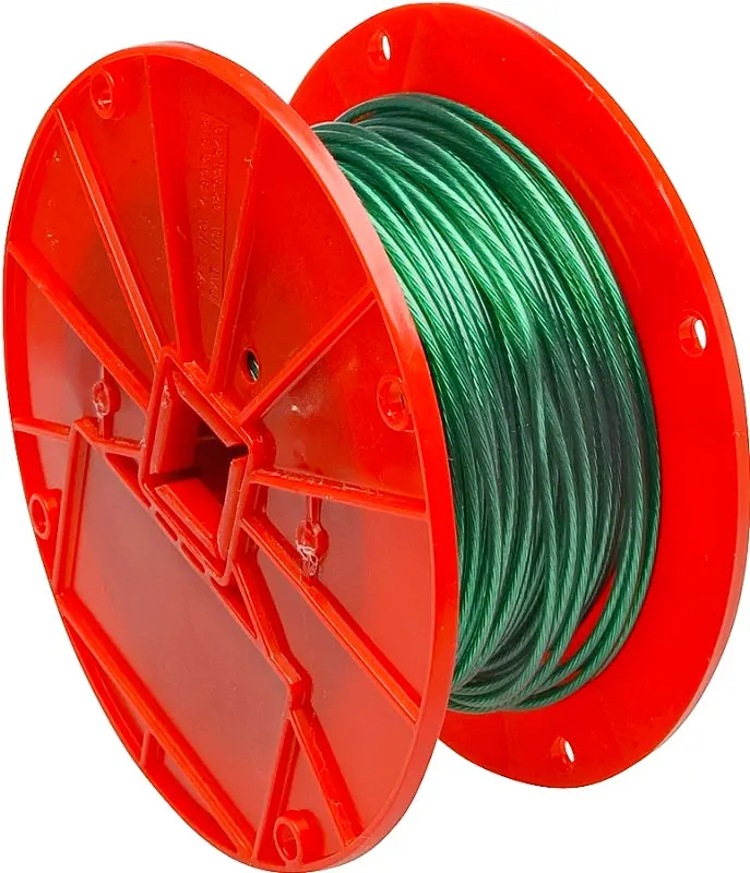 Campbell Aircraft Cable – 1/16-Inch Diameter, 250-Foot Spool, 28-Pound Working Load 1