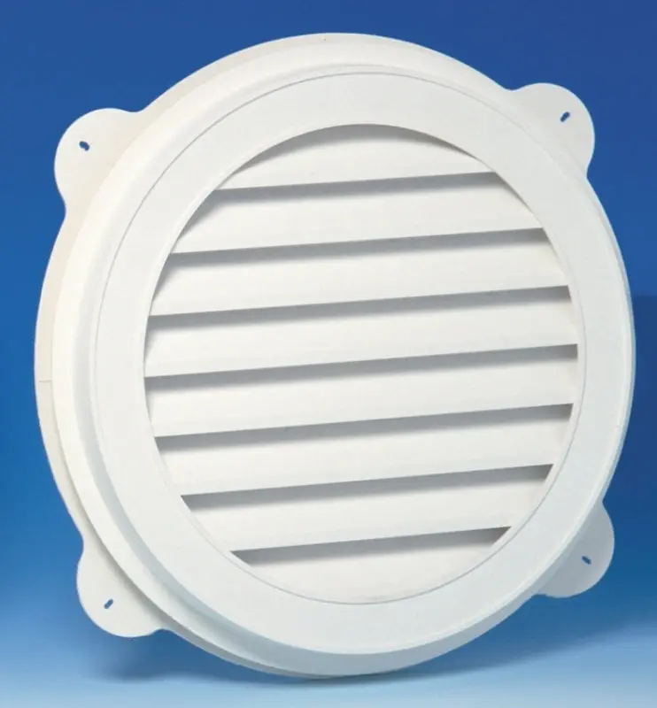 Canplas 626055-00 Polypropylene Gable Vent – 55 Sq In Net Free Vent Area 1