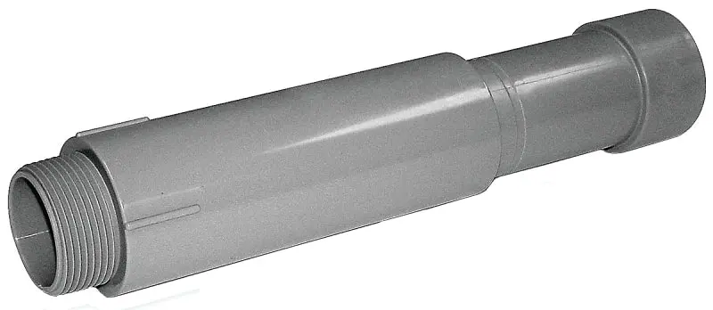 Carlon E945G Pvc Expansion Coupling – 1-1/4" Female Socket, 6" Length, Gray 1
