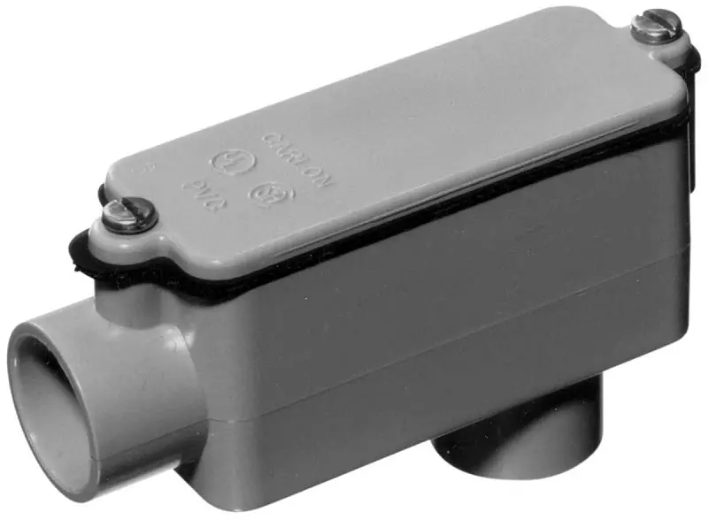 Carlon E986L Pvc Conduit Body With 3-Inch Hub And 14-7/8-Inch Overall Length 1