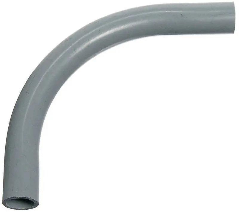 Carlon Ua9Fk-Upc 2.5-Inch Pvc 90-Degree Elbow Fitting – Schedule 40, 36-Inch Radius, Plain-End, Gray 1