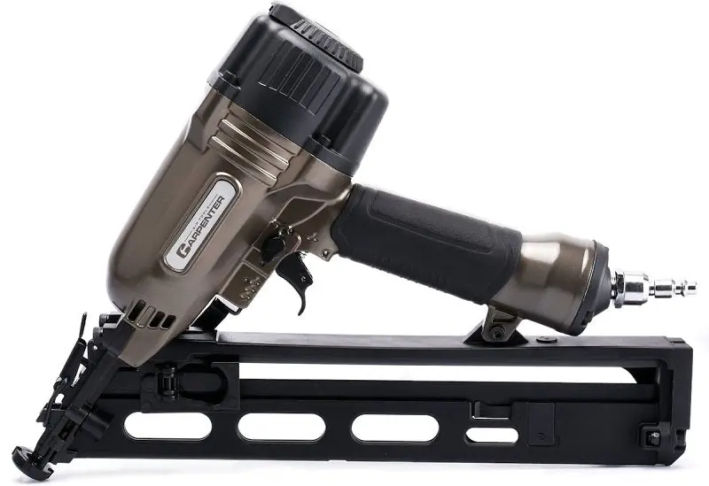 Carpenter C1565 Angle Finish Nailer – Strip-Collated, 1-1/4" To 2-1/2" Fastener Range, 100-Staple Magazine 1