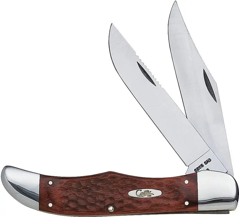 Case 189 Folding Pocket Knife – 4.1-Inch Tru-Sharp Stainless Steel Blade, Two-Blade Brown Handle 1