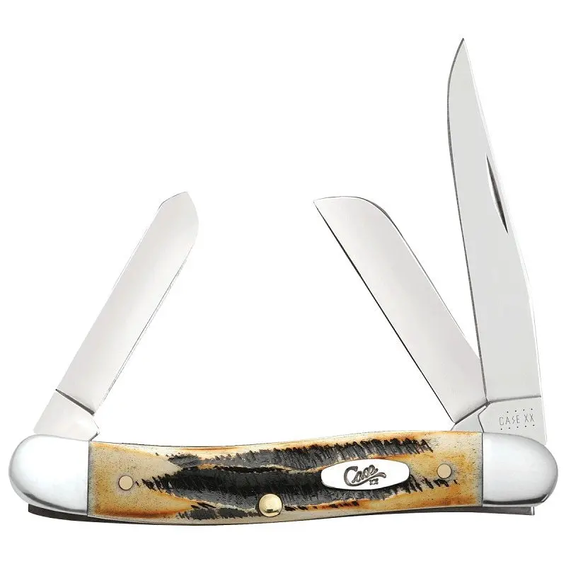 Case Xx 03578 Medium Stockman Pocket Knife – Three Tru-Sharp Stainless Blades (2.57", 1.88", 1.71"), Classic Red Synthetic Handle 1