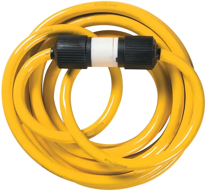 Cci 1381 Heavy-Duty Yellow Electrical Extension Cord – 10 Awg, 25 Feet, 20A/125–250V Rated 1