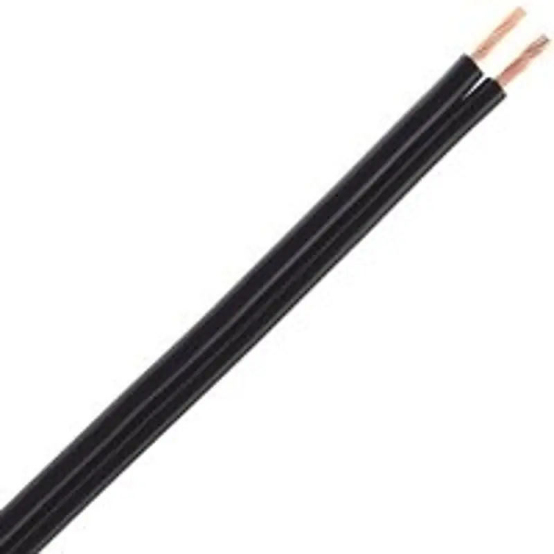 Cci 552670508 2-Conductor Pvc Cable – 500 Ft, 18 Awg, Black Jacket, Indoor/Outdoor Use 1