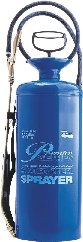 Chapin 1380 3-Gallon Steel Compression Sprayer With 42-Inch Hose 1