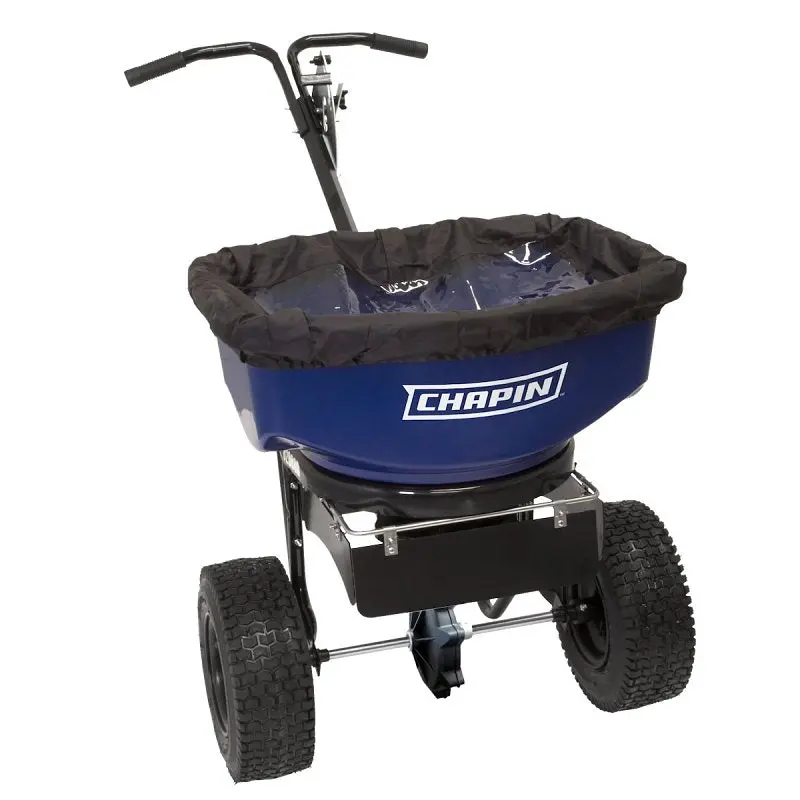 Chapin 82088B Sure Spread Salt & Ice Melt Spreader – 80-Lb Capacity With Adjustable Baffles 1