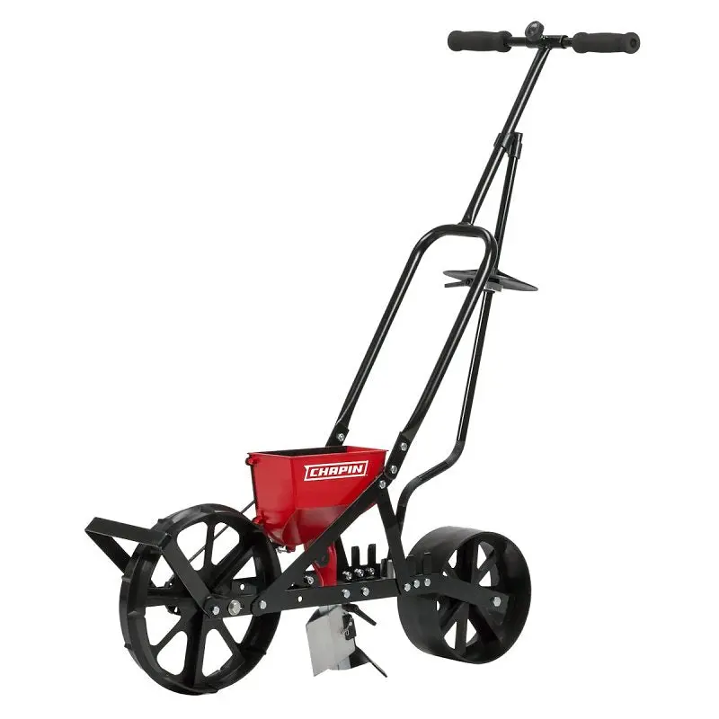 Chapin 8701B Manual Garden Seeder – 3-Lb Hopper, 12-Inch Spread Width, Durable Steel Build 1