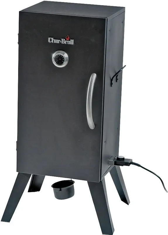 Char-Broil 18202077 Analog Electric Smoker – 544 Sq In Aluminized Steel Cooking Area, 120V Operation 1
