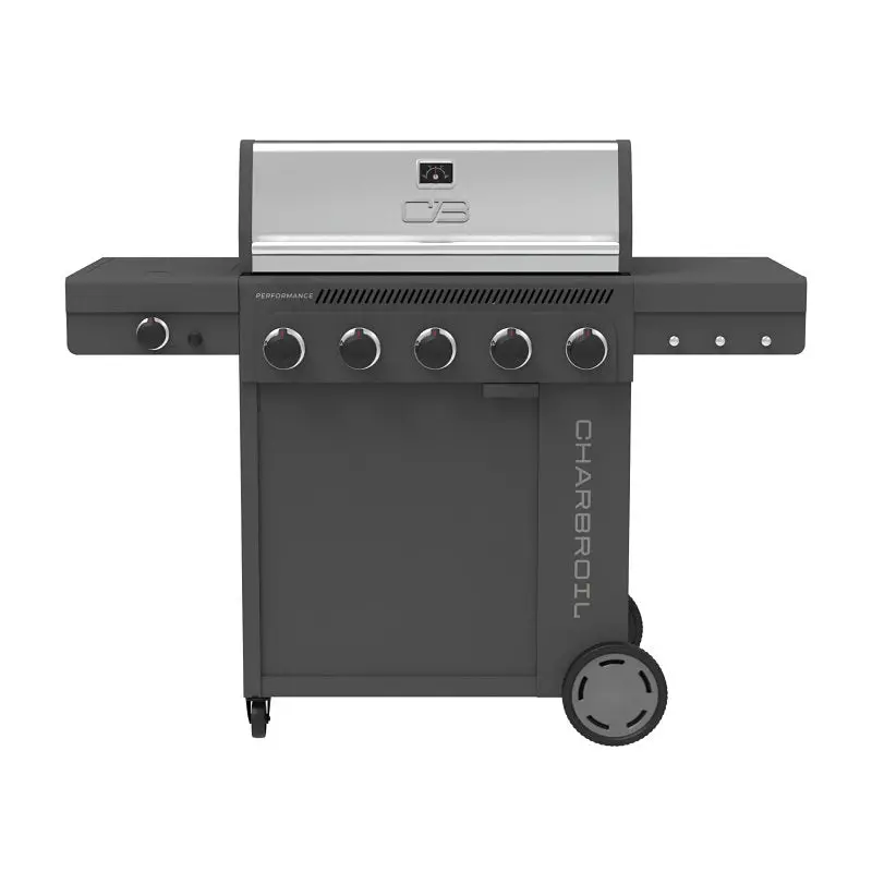 Char-Broil 2-Foot Gas Grill With Chef’S Tray – Liquid Propane, Stainless Steel Construction 1