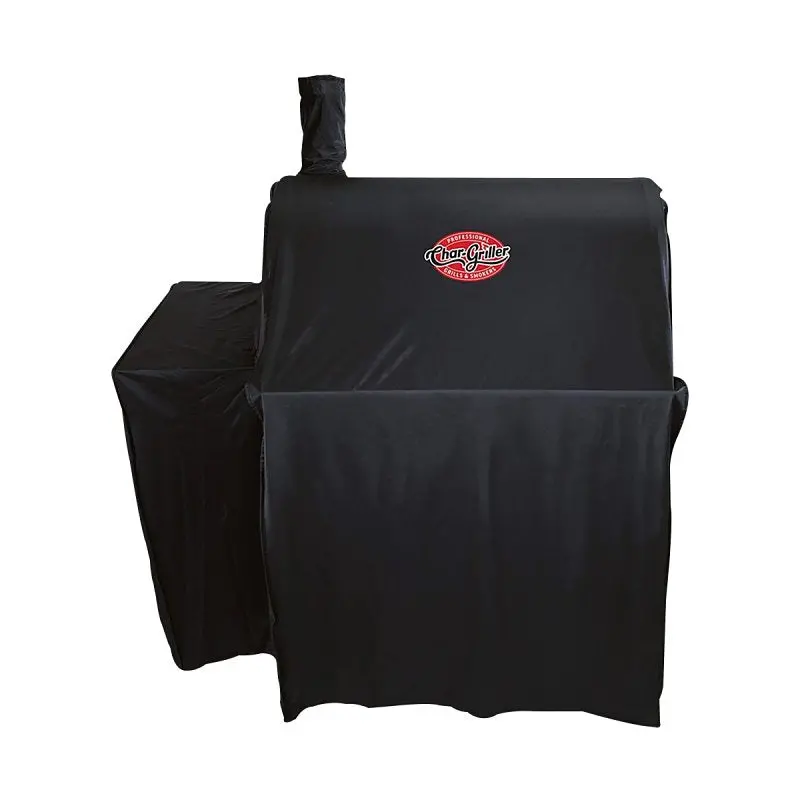 Char-Griller Premium Grill Cover – Fits Medium Grills, 29" W × 50" H, Polyester/Pvc Weather-Resistant Material 1