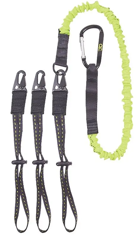 Clc Gear Link 1025 Adjustable Tool Lanyard – 41–56 Inch Length, 6-Pound Working Load, Carabiner Hook 1
