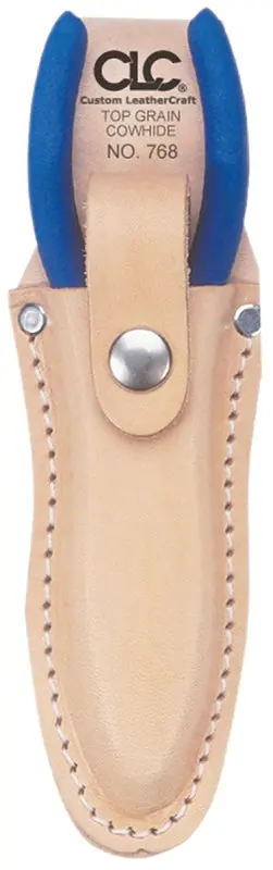Clc Tool Works Series 768 Leather Plier Holder – Single-Pocket, Tan, 2.75" × 6.75" × 1.25" 1