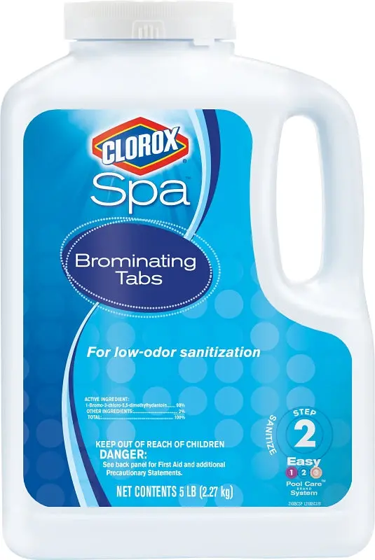 Clorox Spa Brominating Tablets – 5-Pound Dispensing Pack For Hot Tub Sanitization 1