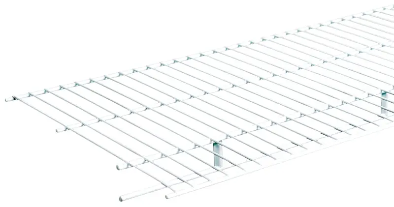 Closetmaid Heavy-Duty Wire Shelf – 16" X 144", 100 Lb Capacity, White Steel 1