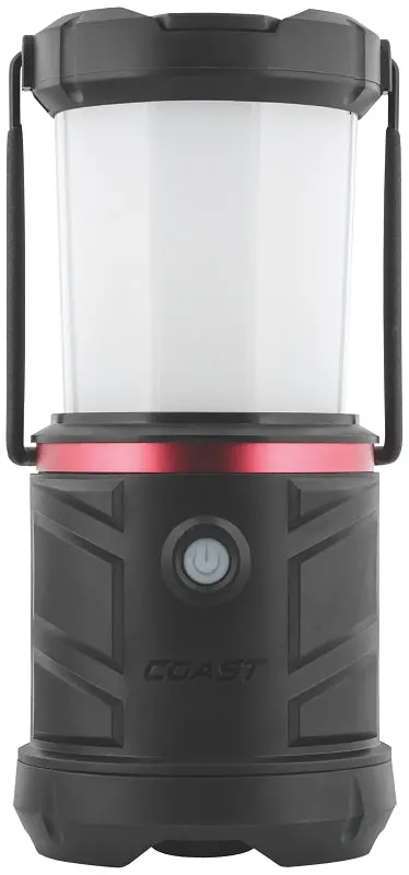 Coast Led Emergency Area Lantern – D-Cell Powered, Rugged Fiberglass-Nylon-Polycarbonate Housing, Black 1