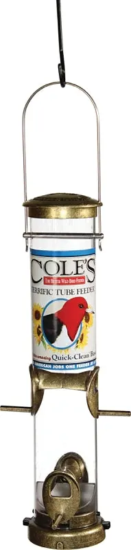 Cole'S Tt04 Wild Bird Feeder – 4-Port Squirrel-Resistant Design With Perches And Weatherproof Hopper 1