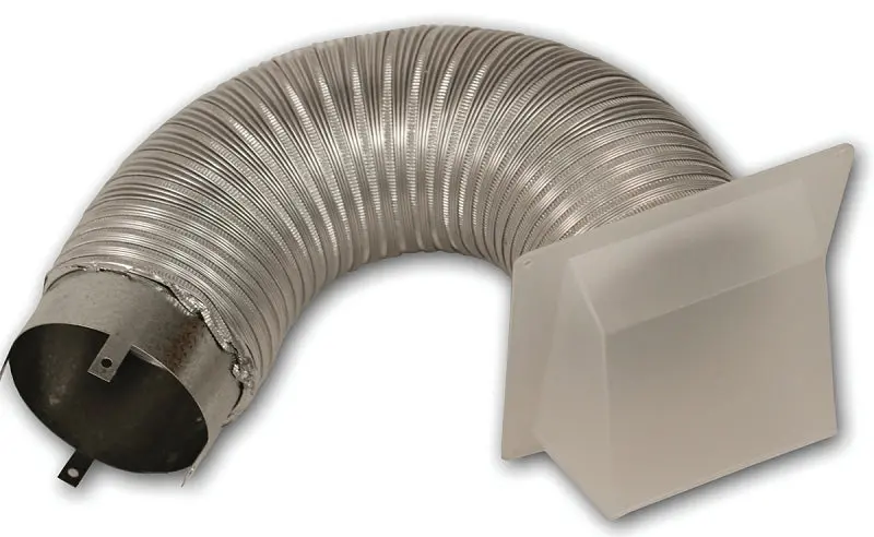 Comfort Flame Ak4 Outside Air Intake Kit – Dedicated Combustion Air Supply For Vent-Free Fireplaces 1