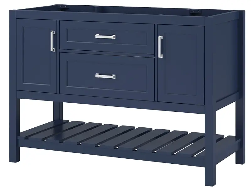 Craft + Main Lawson Series Vanity Cabinet – 48-Inch Wide, 21.5-Inch Deep, 34-Inch Tall Wood Base 1