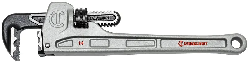 Crescent Capw14 14-Inch Aluminum Pipe Wrench — Adjustable 0–2.375-Inch Jaw, Durable Coating 1