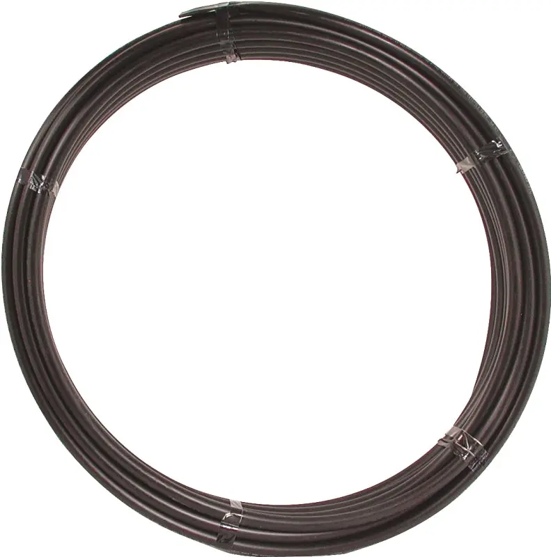 Cresline 18360 Black Plastic Pressure Pipe – 1-1/4" Diameter, 300-Foot Roll, 100 Psi Rating 1