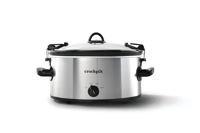 Crock-Pot 2131382 6-Quart Programmable Slow Cooker In Sleek Silver 1