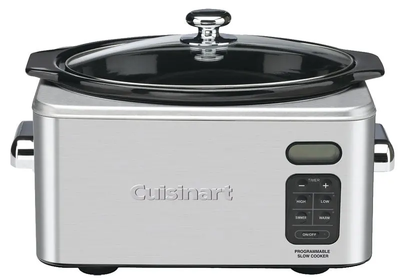 Cuisinart 6.5-Quart Digital Slow Cooker With Touchpad Controls – Ceramic Insert & Stainless Steel Housing 1
