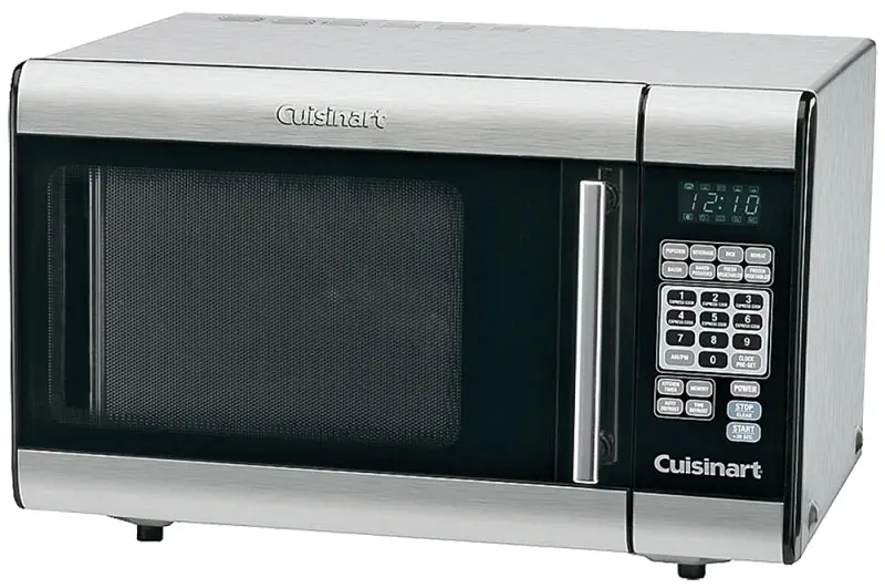 Cuisinart Cmw-100 Stainless Steel Microwave Oven – 1-Cubic-Foot Capacity, 1000-Watt Power, Sleek Black Finish 1