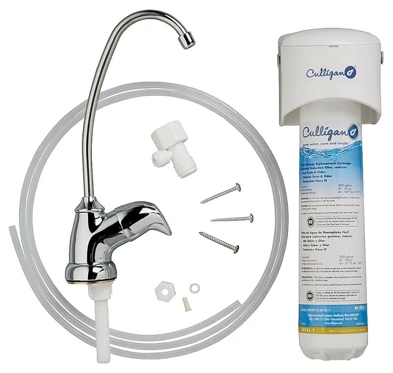 Culligan Us-Ez-1 Under-Sink Water Filter System – 3,000-Gallon Capacity, 0.5 Gpm Flow Rate 1