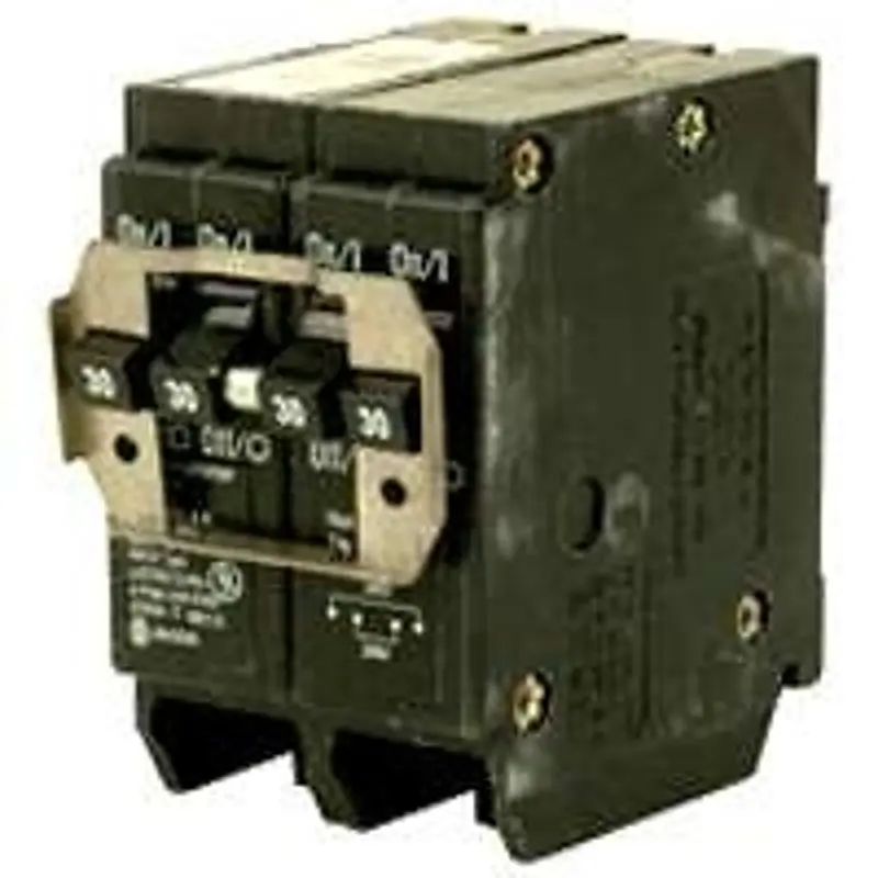 Cutler-Hammer Bq230250 Quad-Pole Circuit Breaker – Type Bq, 30/50A, 120/240V, Rejection Tab Safety Feature 1