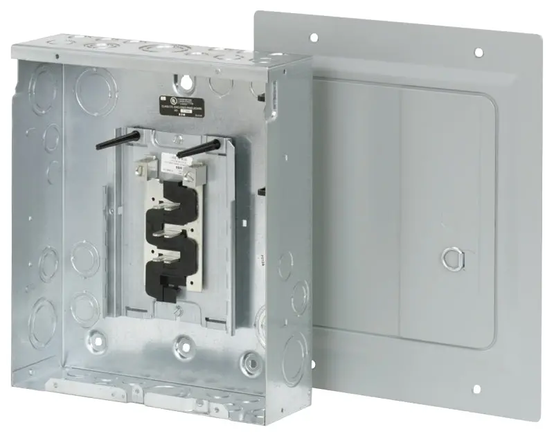 Cutler-Hammer Br612L125Fdp 125A Load Center – 6-Space/12-Circuit, Main Lug, Nema 1 Flush Mount 1