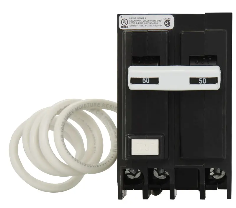 Cutler-Hammer Gftcb220 2-Pole Gfci Circuit Breaker – 20-Amp, 120/240-Volt, Plug-In Mounting Type 1