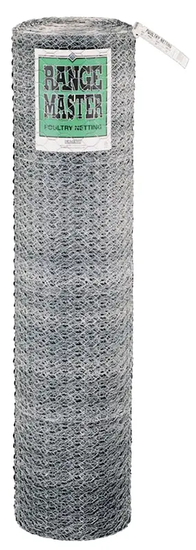 Deacero 6424 Galvanized Poultry Netting – 50 Ft × 48 In, 20-Gauge Carbon Steel, 1-Inch Hexagonal Mesh 1