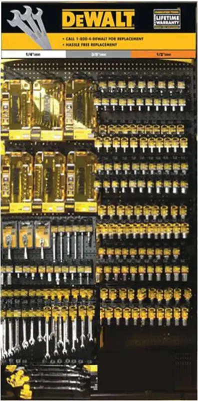 Dewalt 1/2-Inch Drive Impact Socket Set – Includes Two 1-1/8" Heavy-Duty Sockets For High-Torque Applications 1
